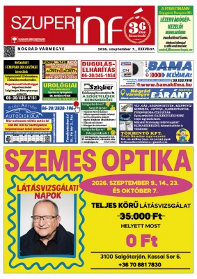 Nógrádi Szuperinfó 2026/37