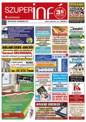 Nógrádi Szuperinfó 2026/13