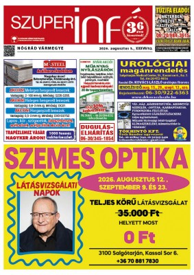Nógrádi Szuperinfó 2026/32