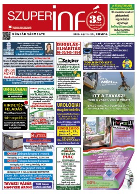 Nógrádi Szuperinfó 2026/18