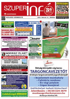 Nógrádi Szuperinfó 2026/09