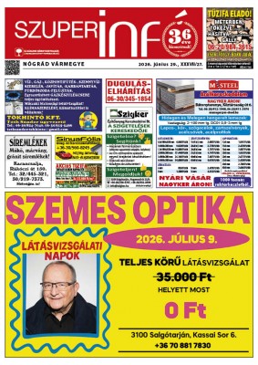 Nógrádi Szuperinfó 2026/27