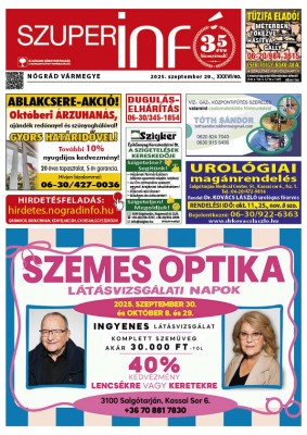 Nógrádi Szuperinfó 2025/40
