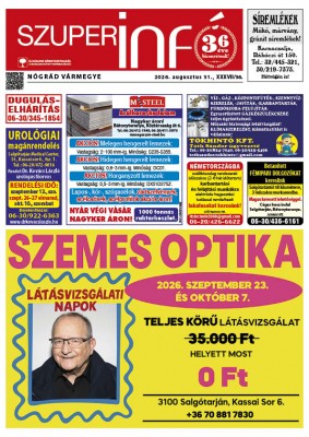 Nógrádi Szuperinfó 2026/36